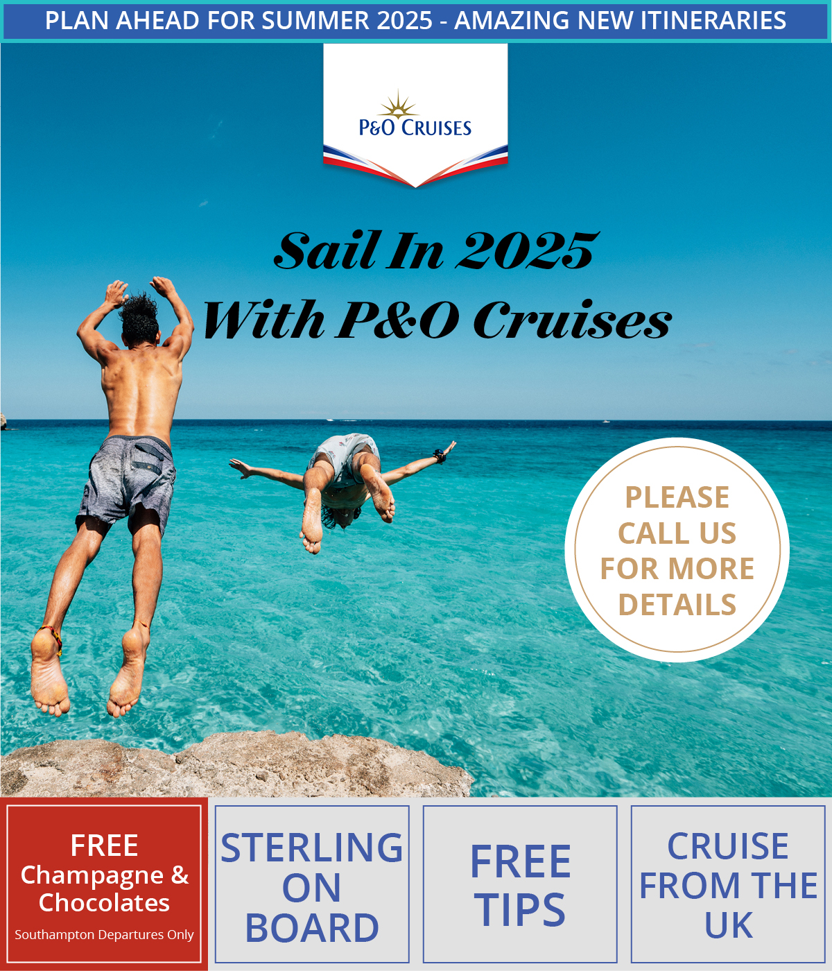 P&O Cruises Summer 2025 Cruise Collection